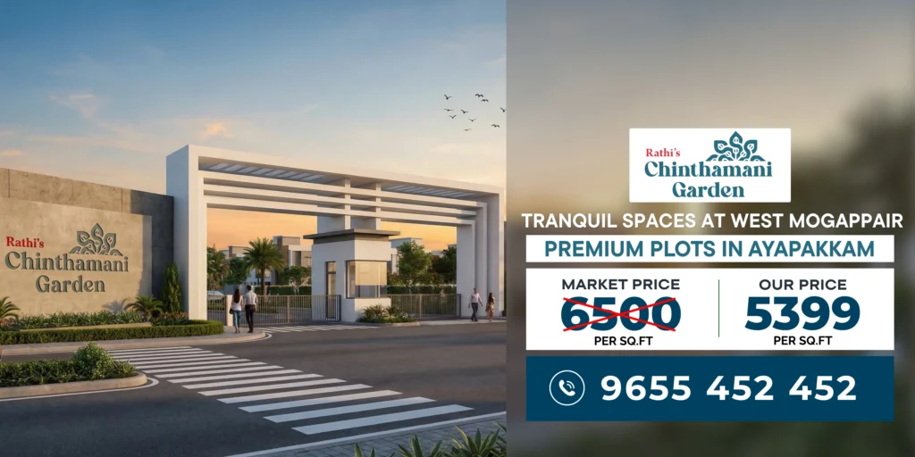 Plots for sale in Mogappair West – Chinthamani Garden