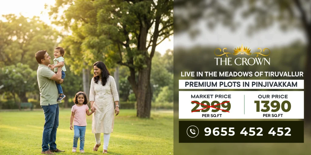 Plots for Sale in Thiruvallur – The Crown