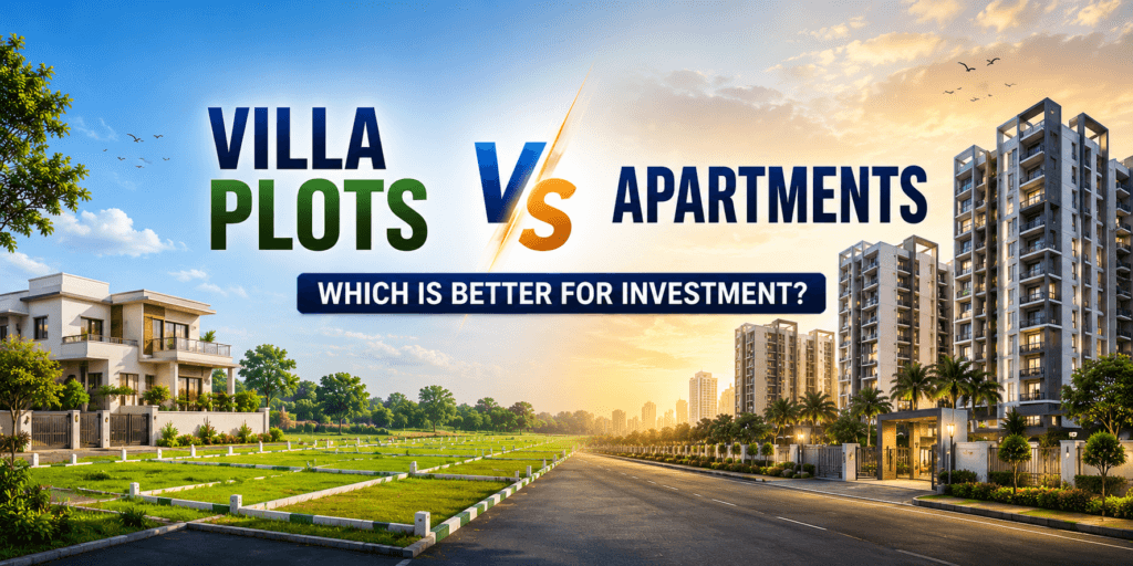 Villa plots vs Apartment