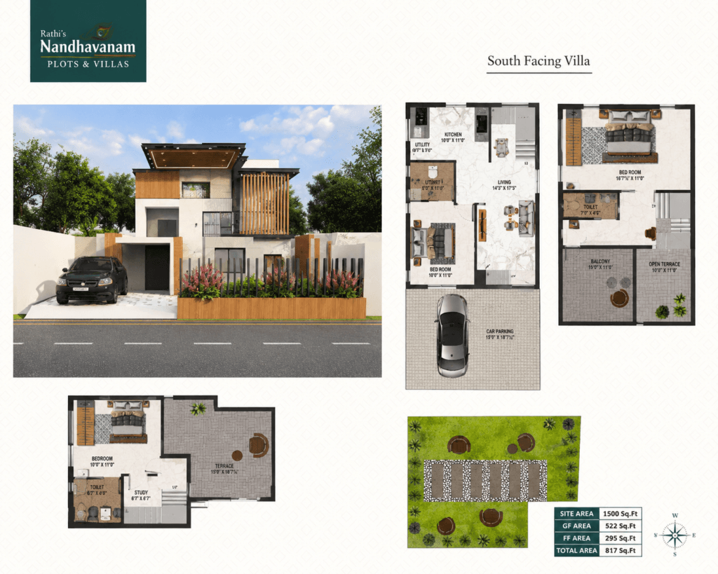 south facing villa in thiruthani